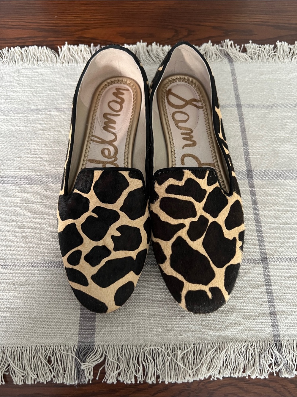 Sam Edelman Jordy Genuine Calf Hair Loafers